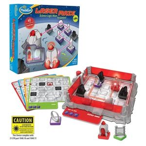 THINKFUN LASER MAZE LOGIC JR. SCIENCE AND LOGIC MAZE BOARD GAME 2014